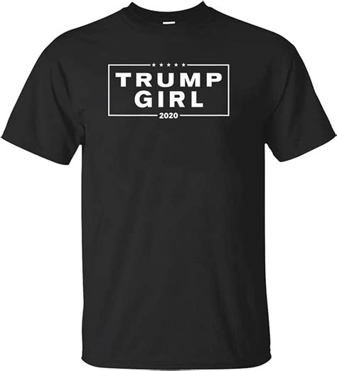 Womens Trump 2020 Shirt Girls Women Gop Republican Woman Trump Girl T