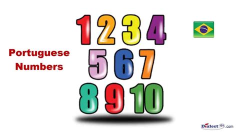 How To Speak Portuguese Numbers How To Speak Portuguese Learn