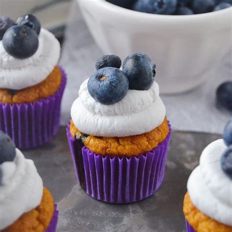 Homemade low calorie dog treat recipes. Sugar Catches The Giving Vibe While Enjoying These Sweet Potato Blueberry Pupcakes | Sweet ...
