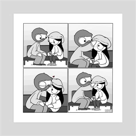 Cute Love Cartoons Cute Cartoon Kisses Catana Chetwynd Catana Comics Cute Quotes For Him