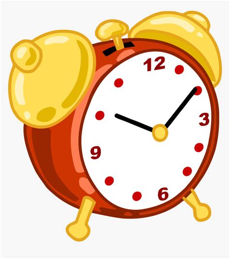 Alarm Clock Cartoon Png Transparent Png Kindpng