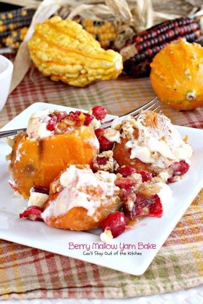 For a single, medium sweet potato, microwave on high for 2 to 3 minutes, turn it over, and microwave it again for another 2 to 3 minutes. Berry Mallow Yam Bake | Recipe | Sweet potato recipes ...