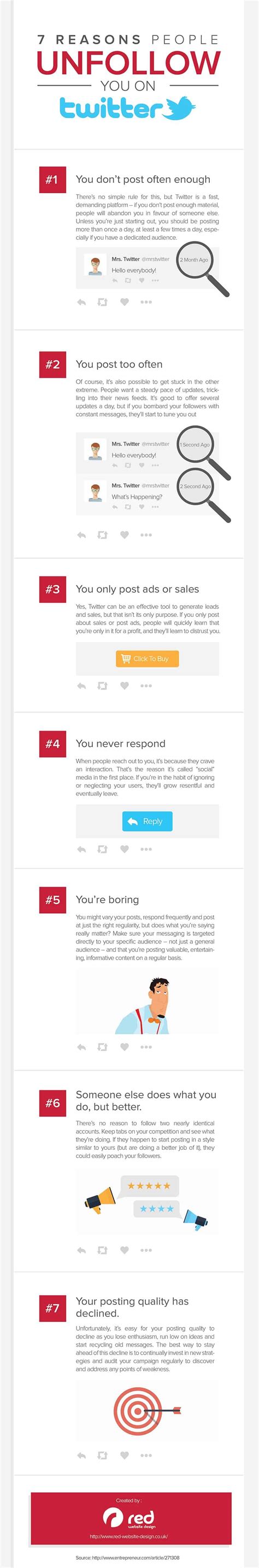 Here's my personal twitter profile. 7 Reasons People Unfollow You On Twitter