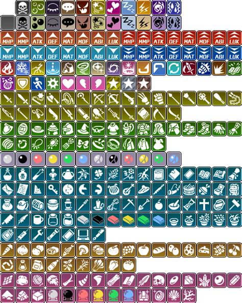 Pc Computer Rpg Maker Mv Icons The Spriters Resource
