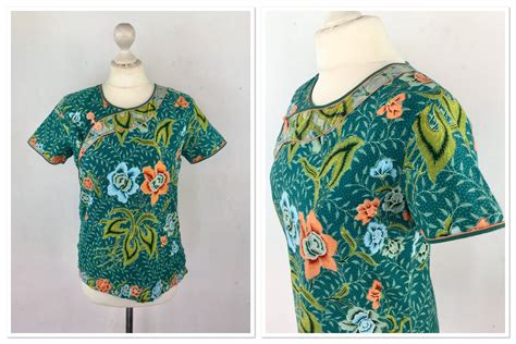 vintage green asian blouse cheongsam top asian vintage etsy japanese outfits green floral
