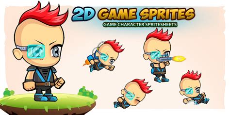 2d Game Character Sprites 15 By Dionartworks Codester