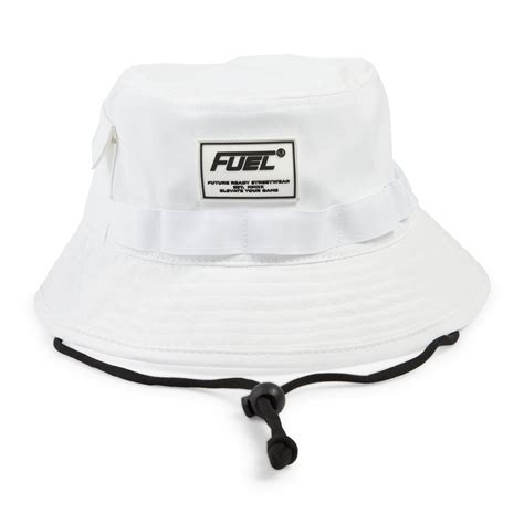 White Utility Bucket Hat 3081834 Fuel