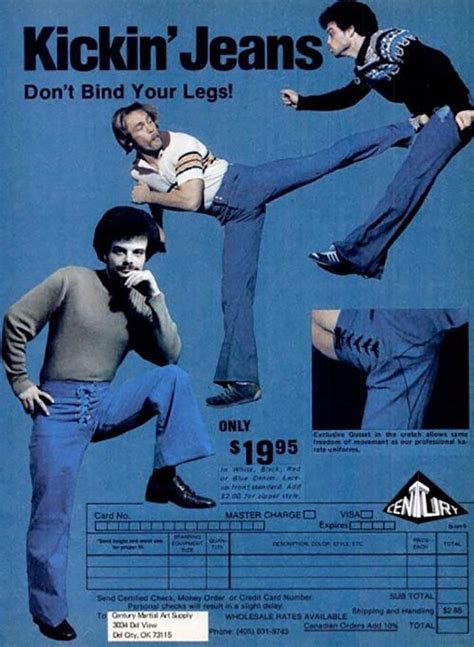 An Advertisement For Jeans Featuring Two Men In Blue Pants