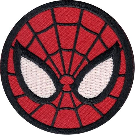 Marvel Comics The Amazing Spiderman Mask Iron On Patch Amazing