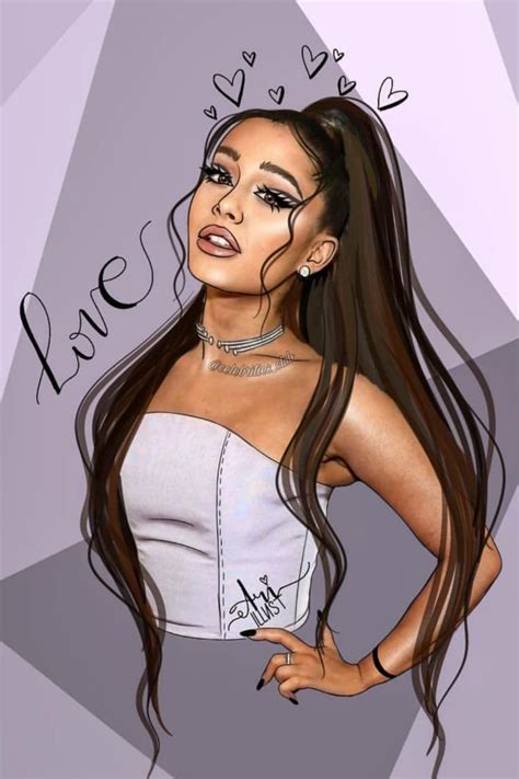 How To Draw Ariana Grande 7 Rings At How To Draw