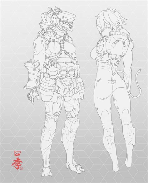 Dragon Gal Lee Yeong Gyun On Artstation At Https Artstation Com Artwork E Q Cyborgs