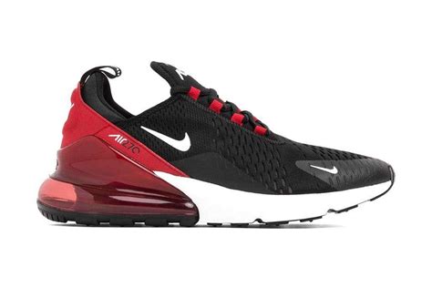 Nike Air Max 270 In Black White And University Red Eukicks