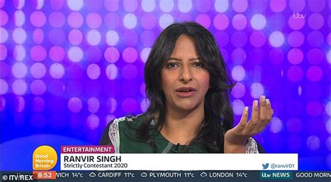 Strictlys Ranvir Singh Reveals Shes Dropped Two Dresses In Two Weeks Daily Mail Online