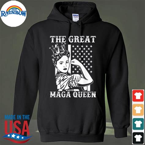 The Great Maga King Maga Queen Ultra Maga Proud Trump Girl Shirt