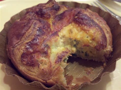 The spinach and bacon soufflé at @PaneraBread | Cooking recipes, Food
