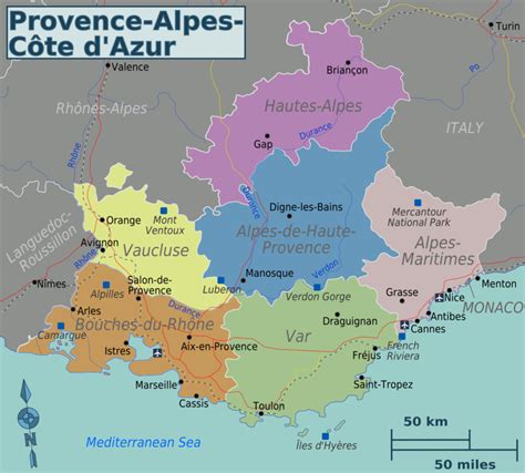 Provence Alpes Côte Dazur Travel Guide At Wikivoyage Provence
