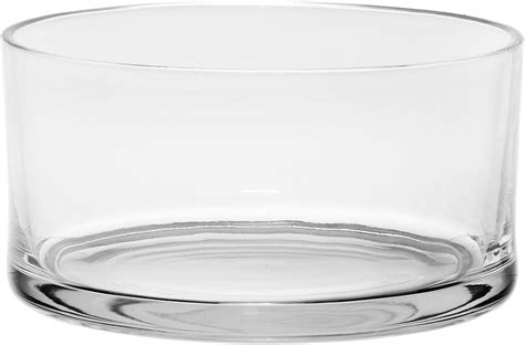 1 High Quality Large Glass Round Salad Bowl Serving Dish 120 Oz Clear Uk