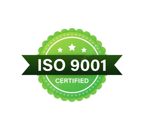 Iso 9001 Vector Art Png Iso 9001 Certified Badge Guarantee Emblem
