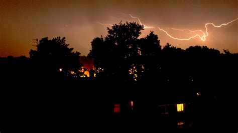 Spectacular Surrey Lightning Storm Caught On Camera By Residents