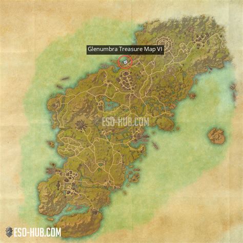 Glenumbra Treasure Map Vi Eso Hub Elder Scrolls Online