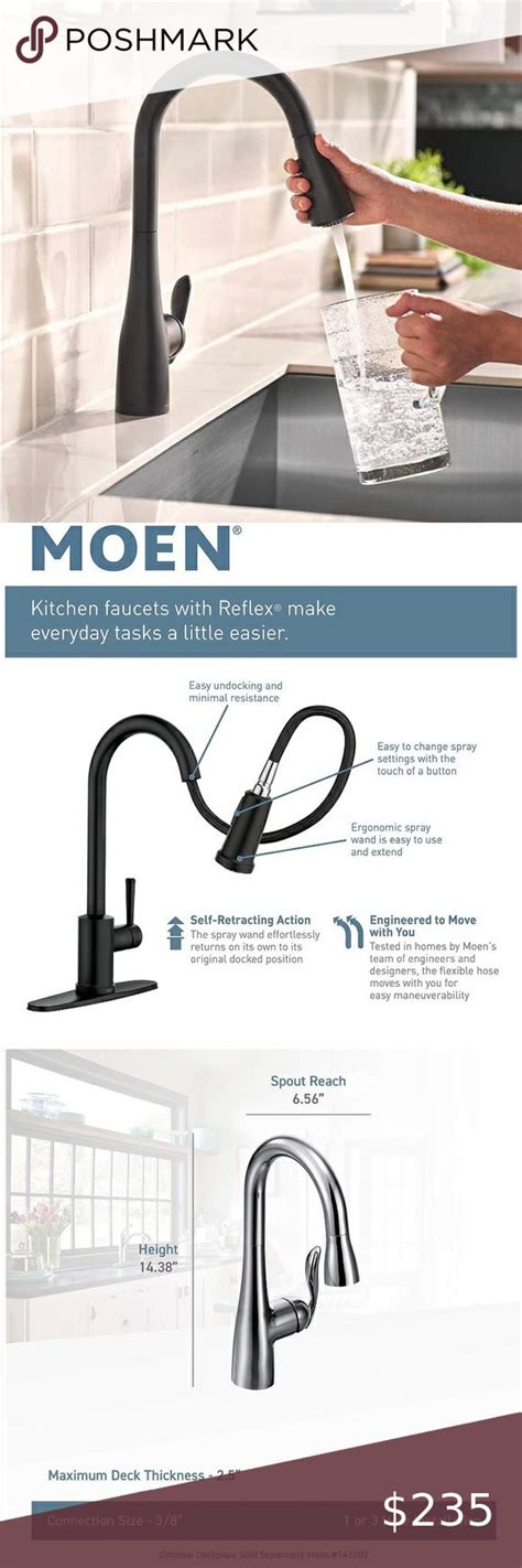 Skip to main search results. Moen faucet | Moen faucets, Faucet, Kitchen faucet