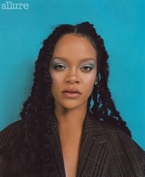 Rihanna Lights Up The Cover Of Allures Best Of Beauty Issue — See The