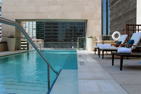 Rooftop Swimming At The Joule Hotel In Dallas A Night Of Luxury