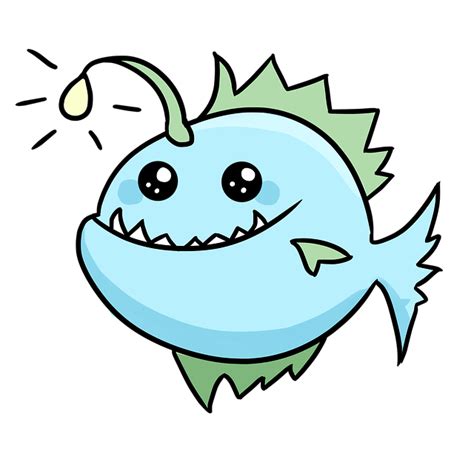 Download Anglerfish Fish Nature Royalty Free Stock Illustration
