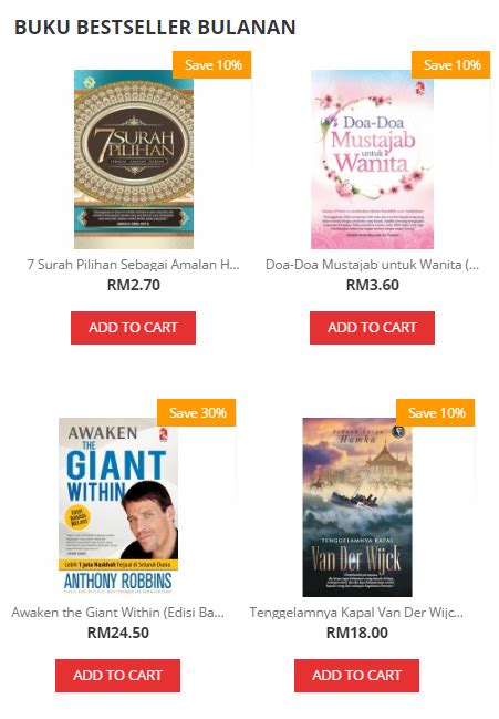Bookstore in kuala lumpur, malaysia. Beli Buku Baru Dengan Potongan Istimewa Di Bookcafe, Kedai ...