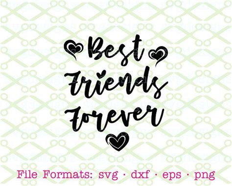 Svg hand drawn black coffee is my best friend illustration in english. Best Friends Forever Svg Dxf Eps Png Best Friends SVG ...
