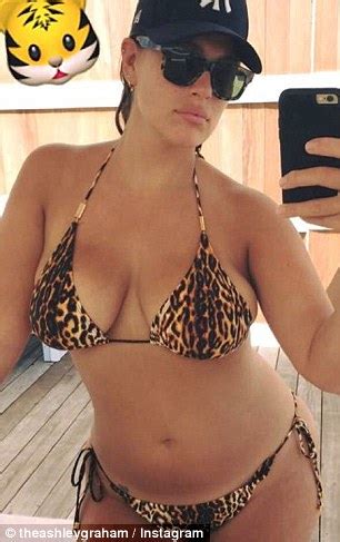 Ashley Graham Flashes Her Rarely Seen Tattoo While Posing In Lace