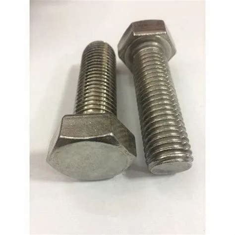 hexagonal stainless steel hex bolt material grade ss 304 size 4 to 6 inch length at rs 225