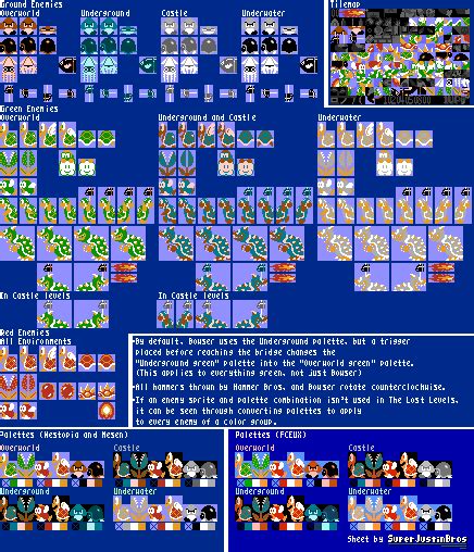 The Spriters Resource Full Sheet View Super Mario Bros 2 Super