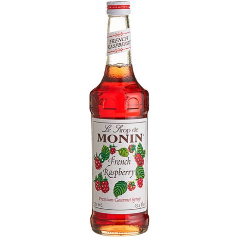 Monin Premium French Raspberry Flavoring Syrup Ml