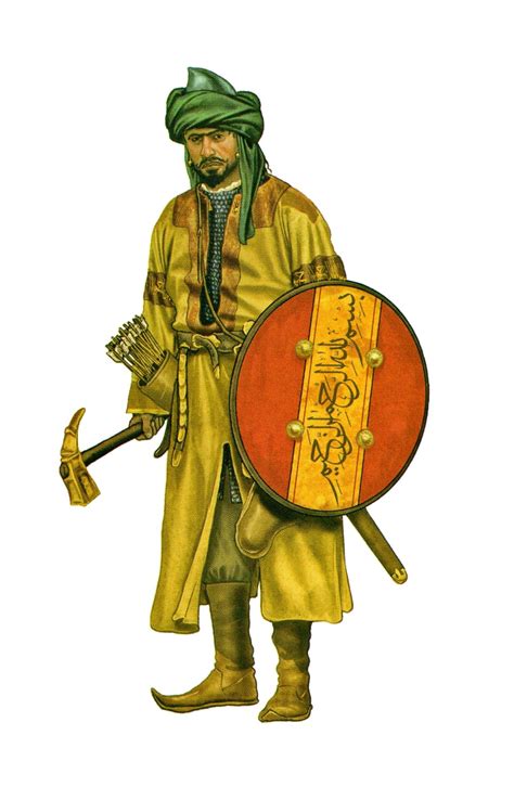 Arab Warrior Warriors Illustration Historical Art Historical Warriors