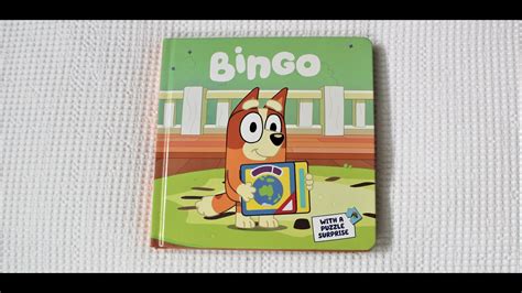 Bingo A Bluey Book I Books For Children Youtube