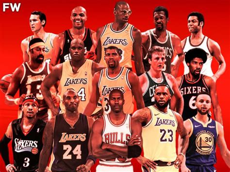 Ranking The 15 Most Influential Players In Nba History Fadeaway World