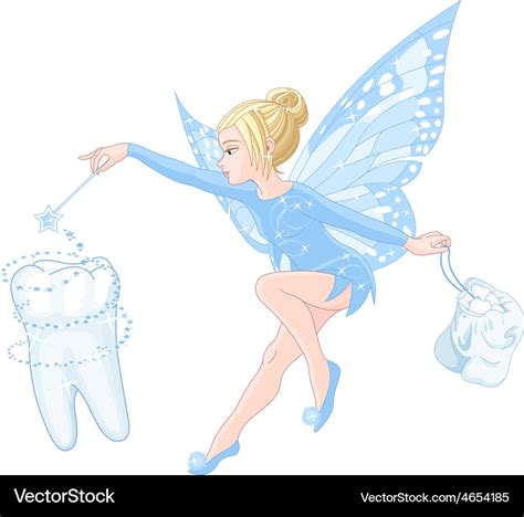 Tooth Fairy Royalty Free Vector Image Vectorstock