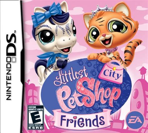 Littlest Pet Shop Friends City Nintendo Ds Video Games