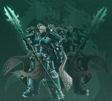 Artstation Alpharius And Omegon Primarch Of The Alpha Legion 20th