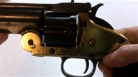Denix Schofield Smith And Wesson Non Firing Replica Revolver M1869