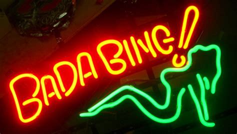 Bada Bing Logo Led Neon Sign Retro Neon Signs Neon Lights