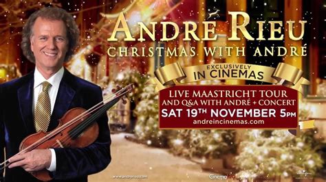 André Rieu Christmas With André Trailer By Mayo Movie World Youtube