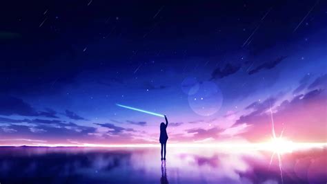 Shooting Star Anime Wallpapers Wallpaper Cave