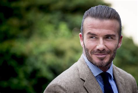 Ex Soccer Star David Beckham Launches New Mens Grooming Line Style