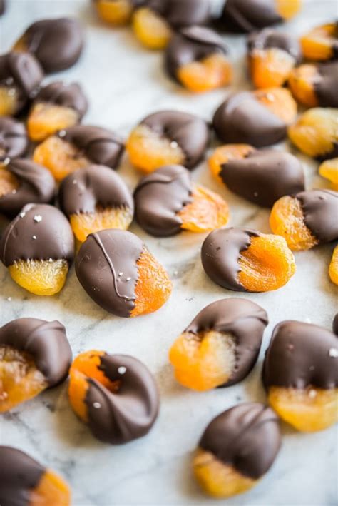 Chocolate Dipped Apricot Bites 25 Healthy Meal Prep Snack Recipes