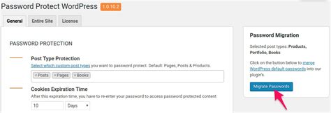 Migrate Default WordPress Passwords for Custom Post Types - Password ...
