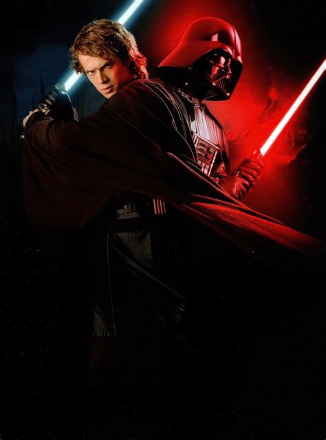 Anakin Skywalker And Darth Vader High Resolution Wallpaper Rstarwars