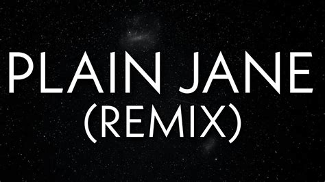 a ap ferg plain jane [remix] lyrics ft nicki minaj youtube