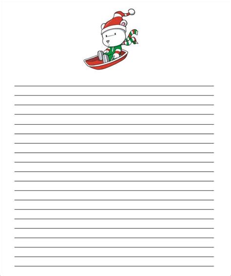 17 Christmas Paper Templates Doc Psd Apple Pages